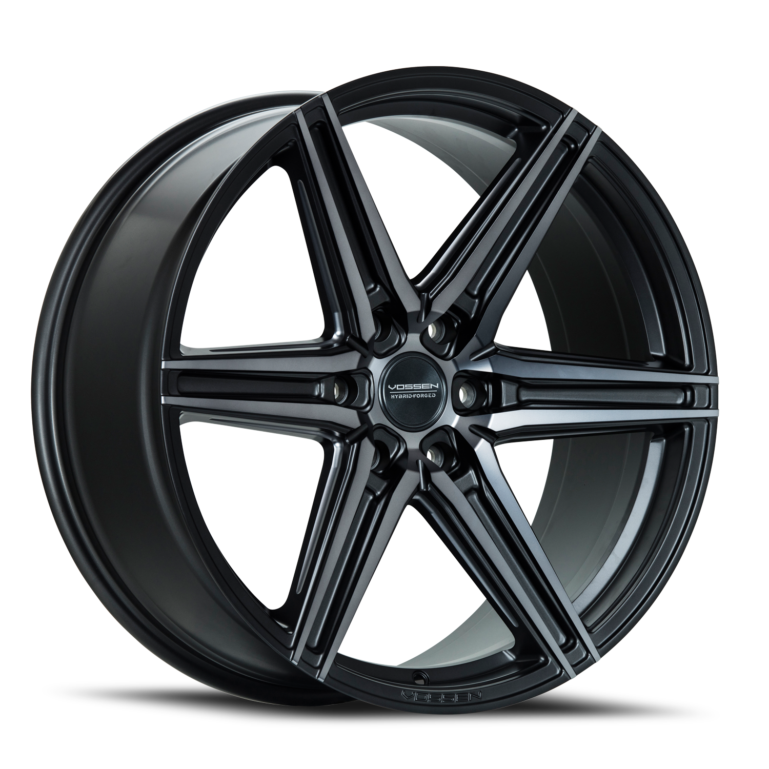 Vossen Wheels HF6-2 MGT 20x9.5 +15 6x139.7mm 106.1mm Matte Gunmetal Tinted - Wheel Warehouse