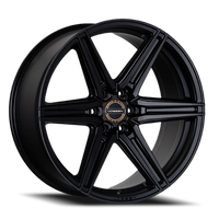 Vossen HF6-2 22x9.5" 6x135mm 87.1mm CB +20mm Satin Black