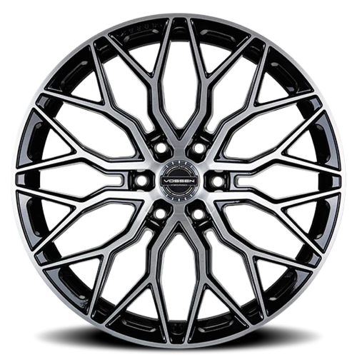 Vossen HF6-3 20x9.5" 6x135mm 87.1mm CB +15mm Matte Black Brushed