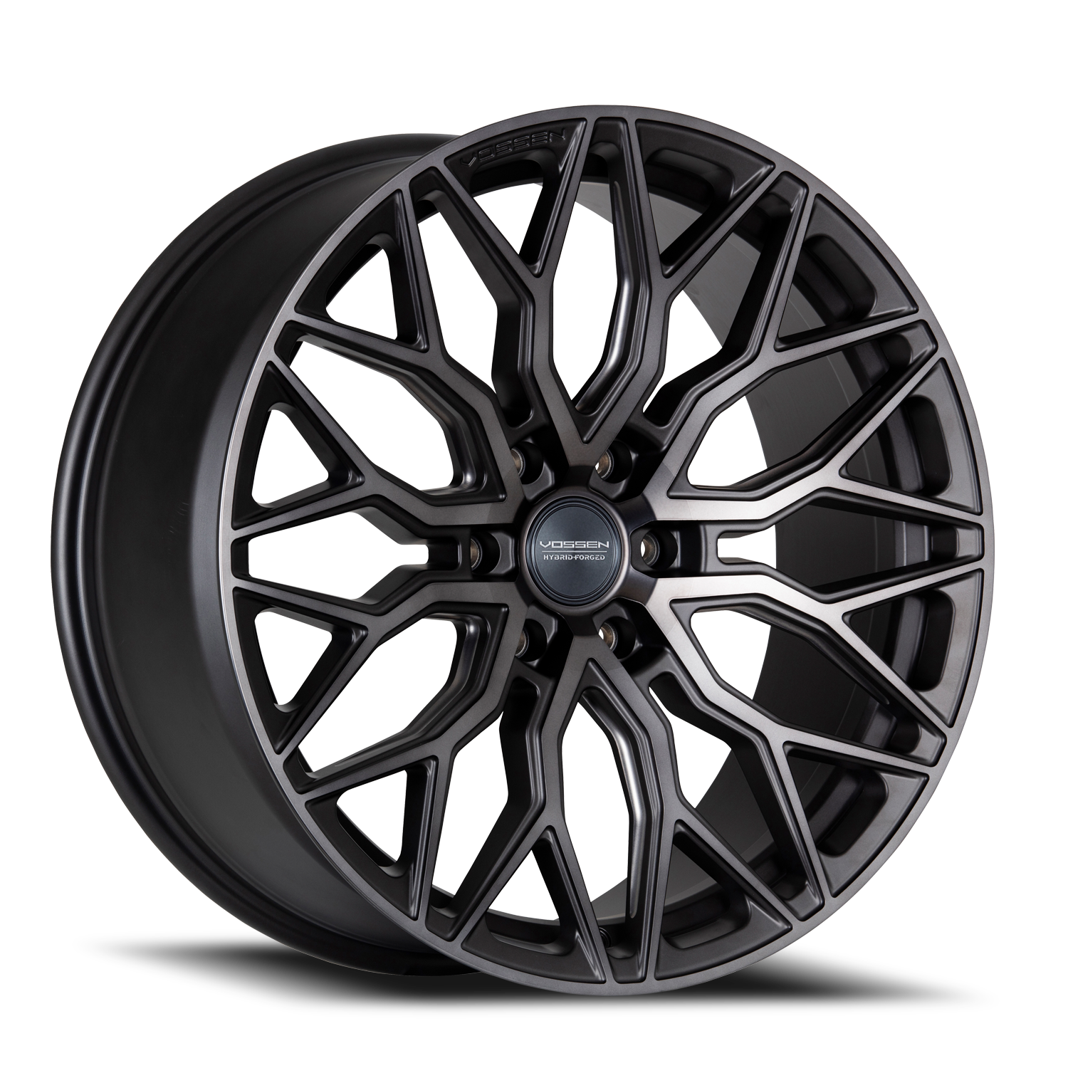 Vossen Wheels HF6-3 MG 22x9.5 +20 6x139.7mm 106.1mm Matte Gunmetal - Wheel Warehouse