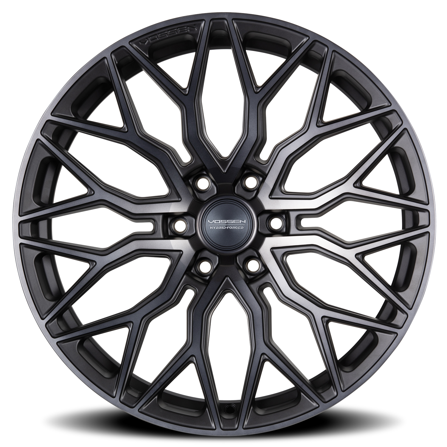 Vossen Wheels HF6-3 MG 22x9.5 +20 6x139.7mm 106.1mm Matte Gunmetal - Wheel Warehouse