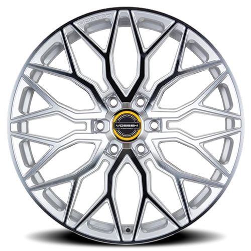 Vossen HF6-3 24x10" 6x139.7mm 106.1mm CB +25mm Silver Polished