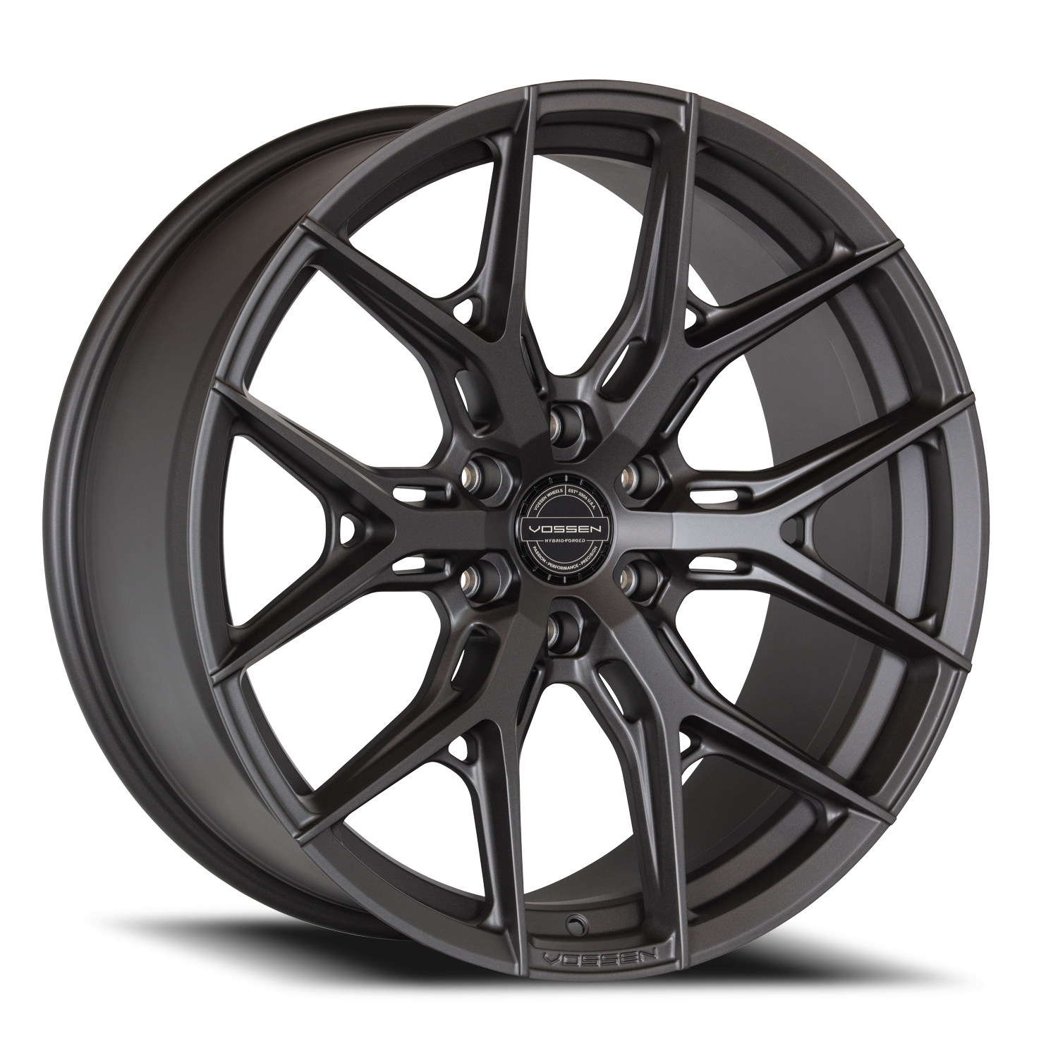 Vossen Wheels HF6-4 MG 20x9 +18 6x139.7mm 106.1mm Matte Gunmetal - Wheel Warehouse
