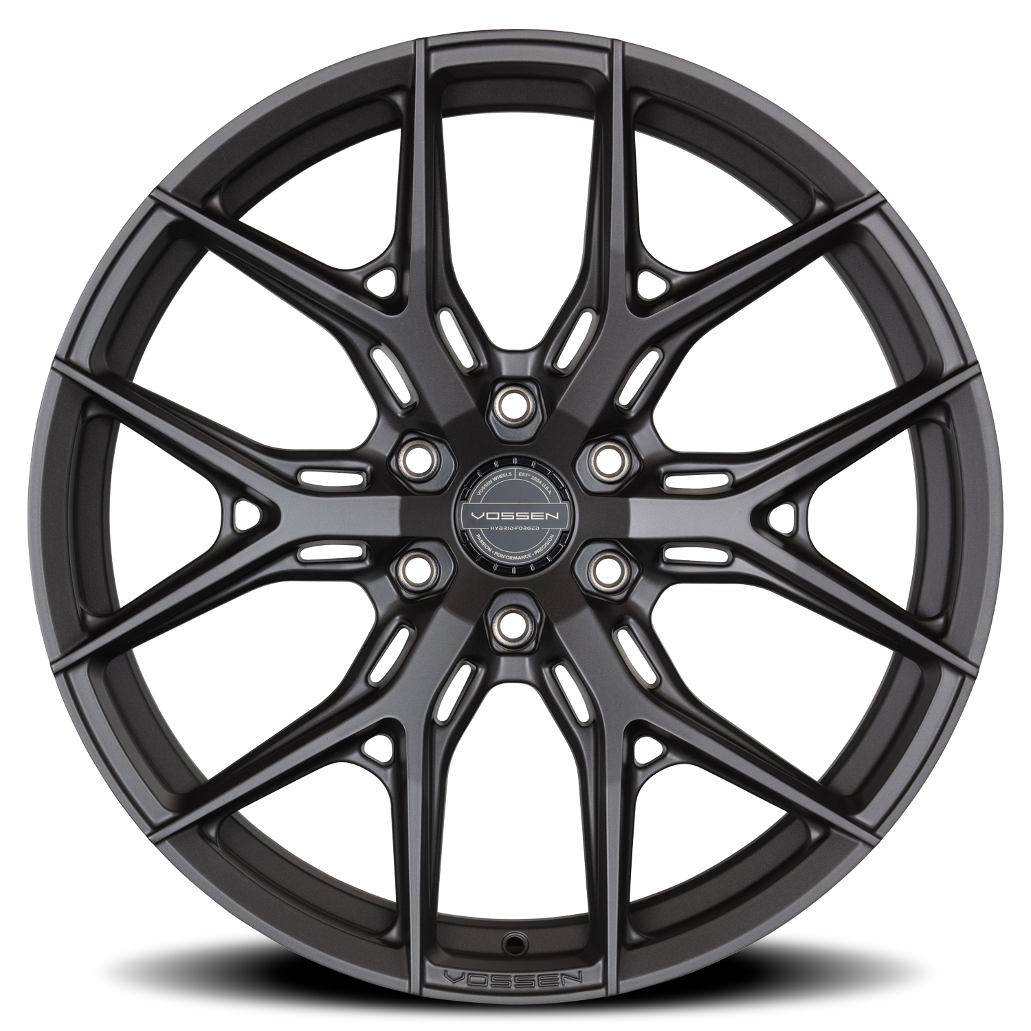 Vossen Wheels HF6-4 MG 20x9 +18 6x139.7mm 106.1mm Matte Gunmetal - Wheel Warehouse