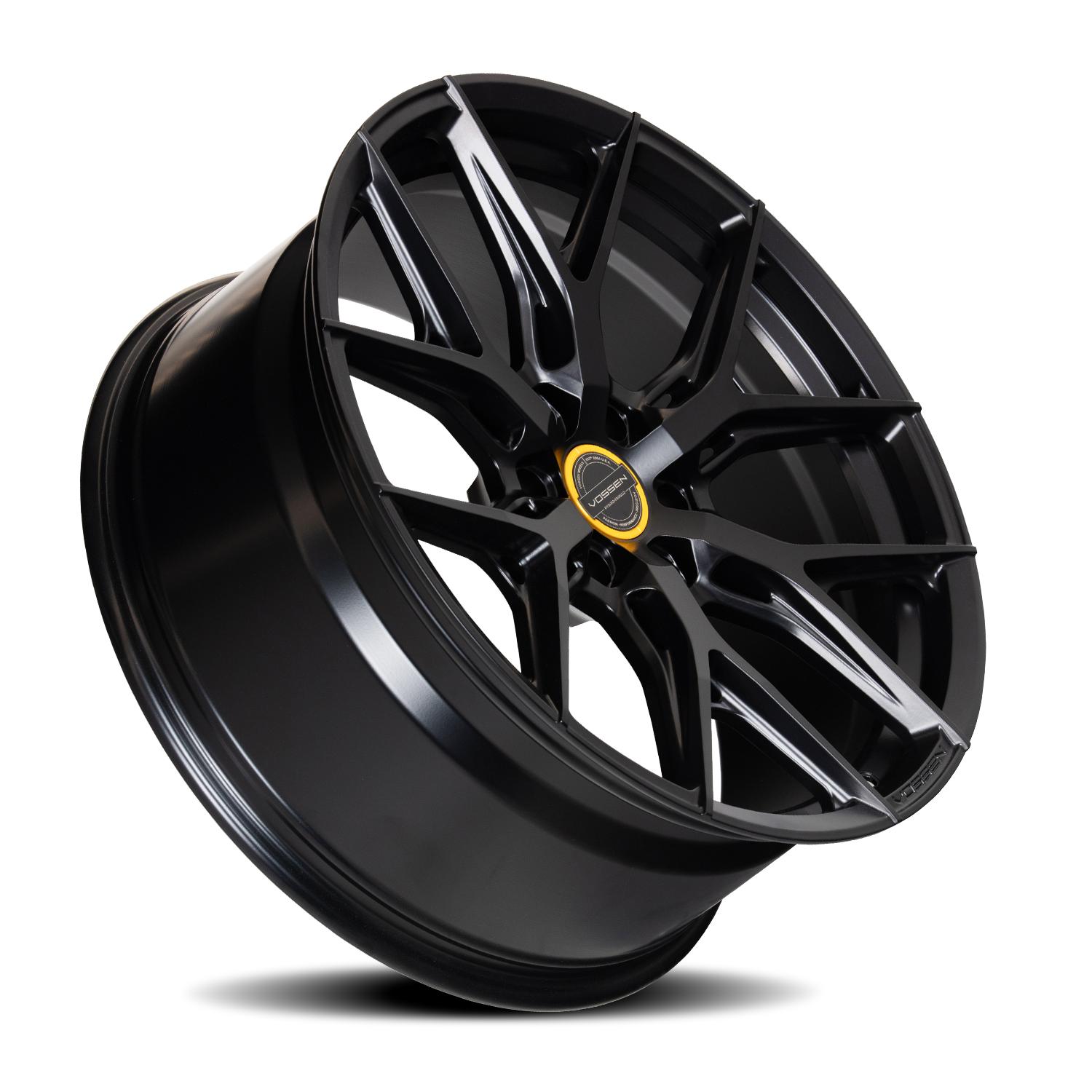 Vossen Wheels HF6-4 SB 24x10 +25 6x135mm 87.1mm Satin Black - Wheel Warehouse