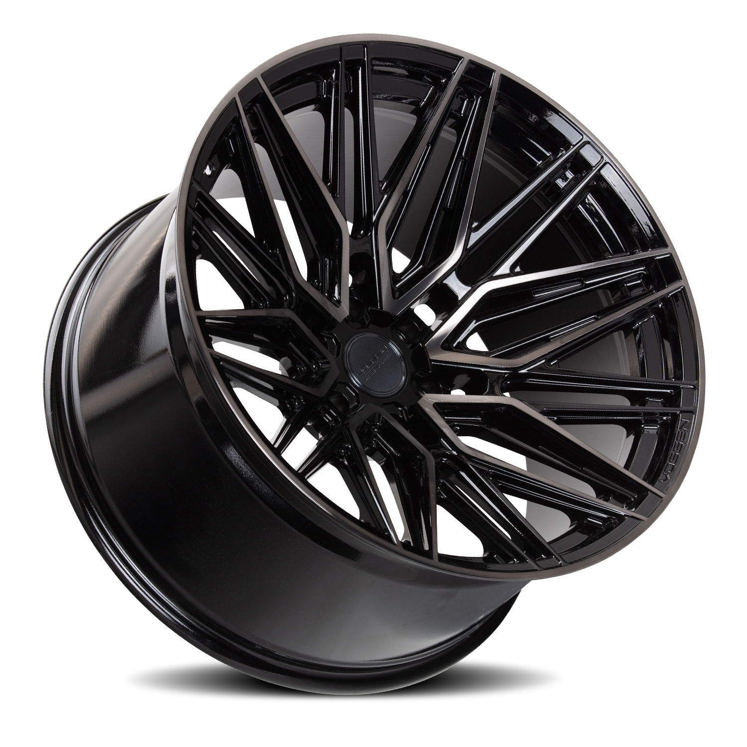 Vossen Wheels HF6-5 GBT 26x10 +25 6x139.7mm 106.1mm Gloss Black Tinted - Wheel Warehouse
