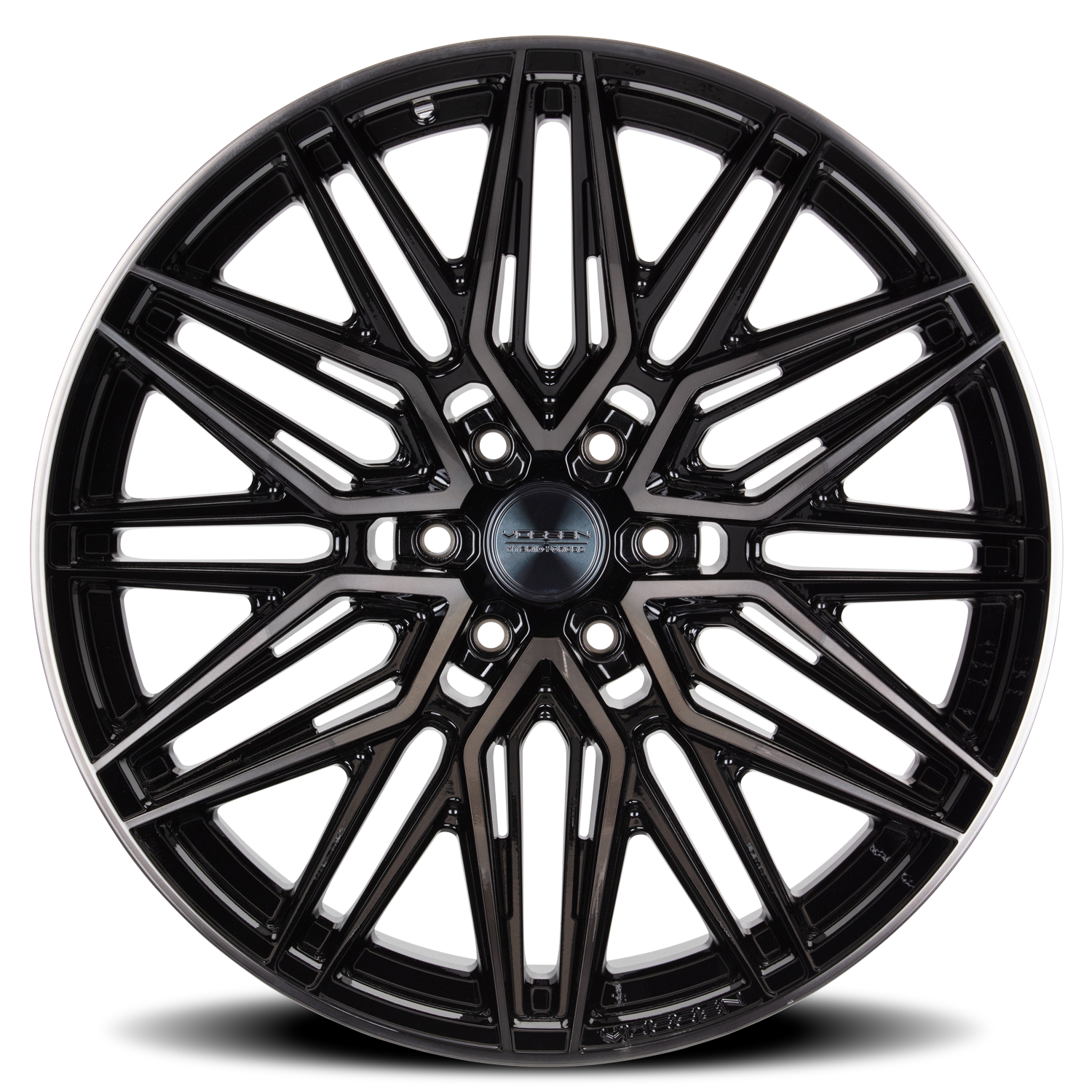 Vossen Wheels HF6-5 GBT 26x10 +25 6x139.7mm 106.1mm Gloss Black Tinted - Wheel Warehouse
