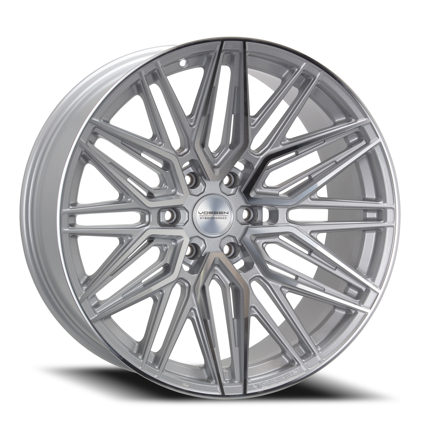 Vossen Wheels HF6-5 SP 24x10 +25 6x139.7mm 106.1mm Silver Polished - Wheel Warehouse