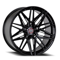 Vossen Wheels HF7 GB 19x8.5 +42 5x112mm 66.5mm Gloss Black - Wheel Warehouse