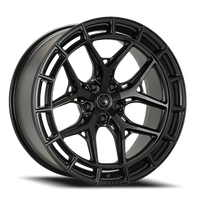 Vossen HFX1 SB 20x10 -18 5x127mm 71.5mm Satin Black