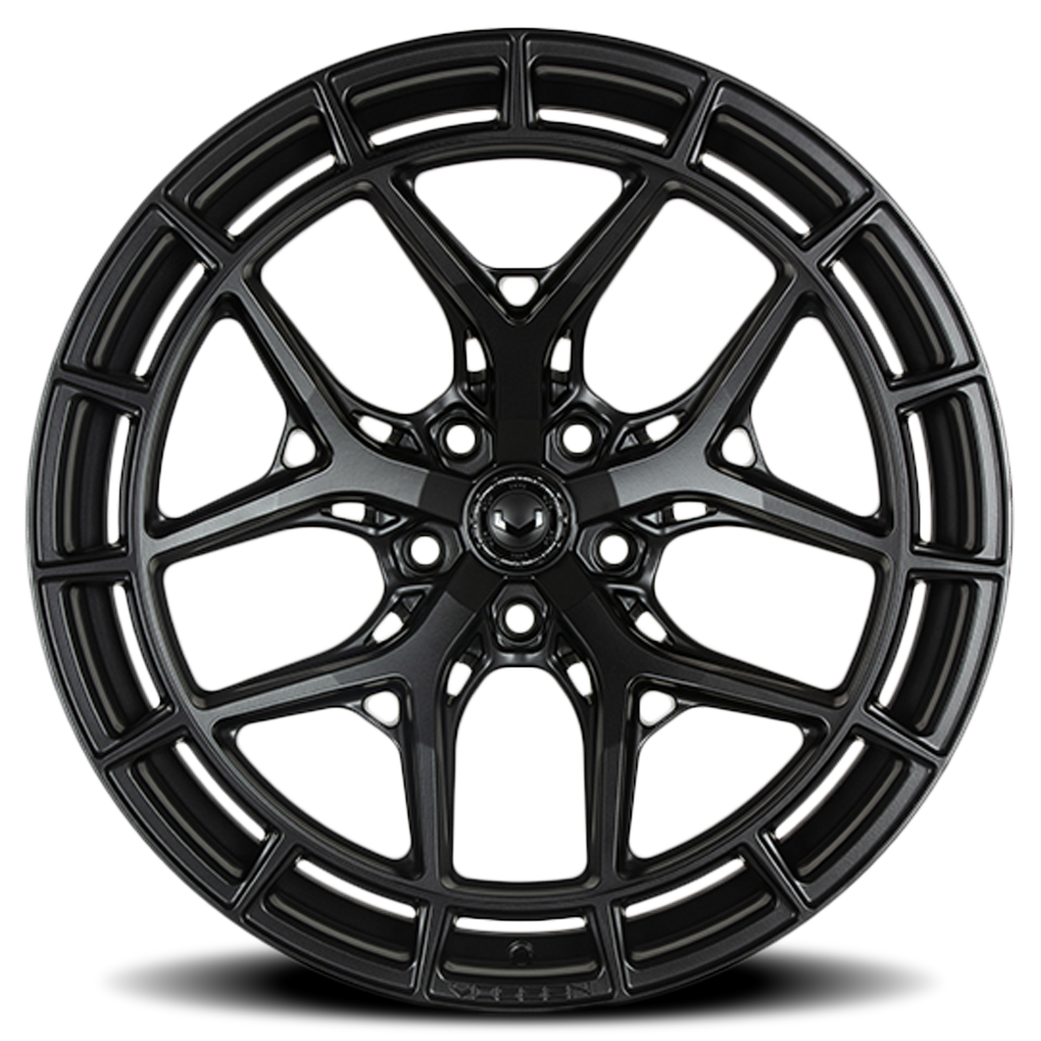 Vossen Wheels HFX1 SB 22x10 -18 5x127mm 71.5mm Satin Black - Wheel Warehouse