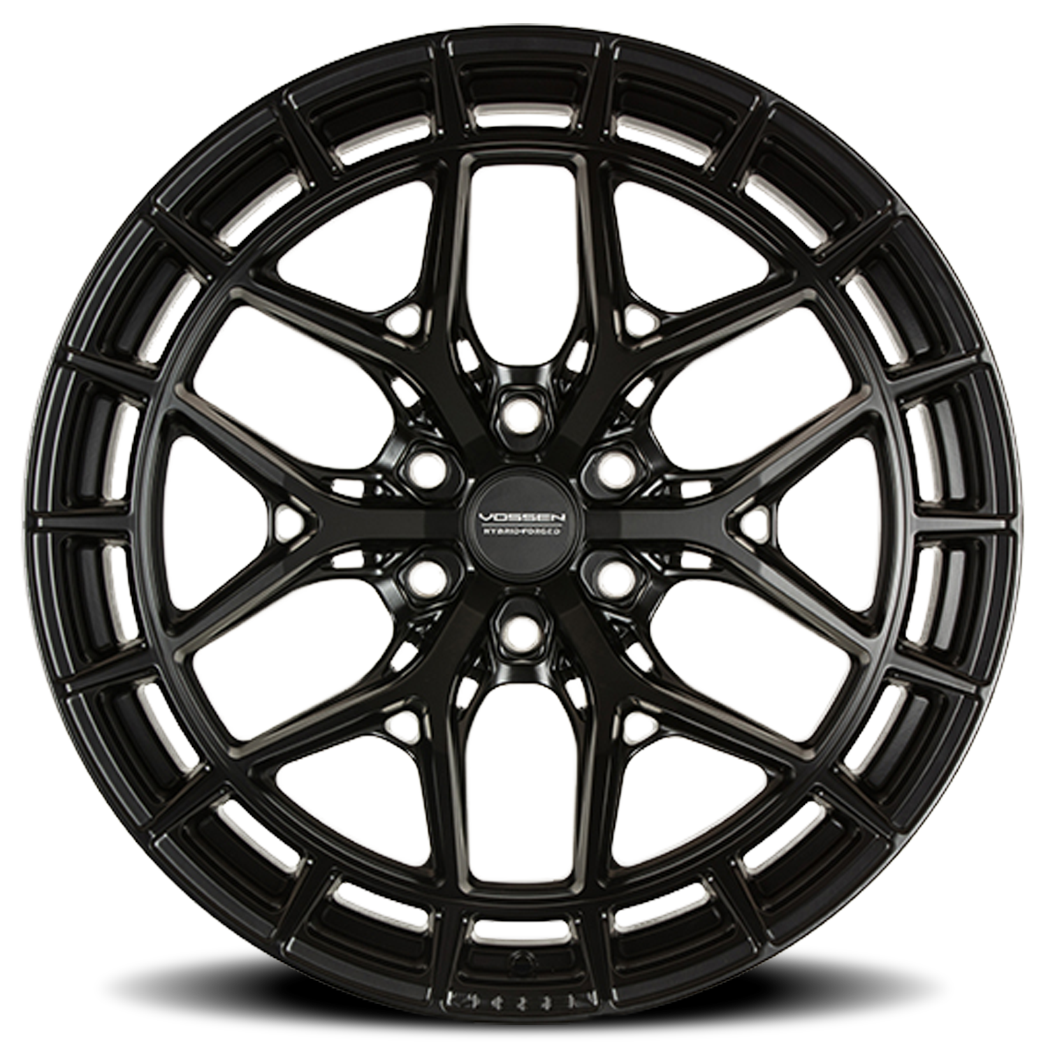 Vossen Wheels HFX1 SB 24x10 +25 6x139.7mm 106.1mm Satin Black - Wheel Warehouse