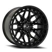 Vossen HFX1 24x12" 8x170mm 125.1mm CB -44mm Satin Black