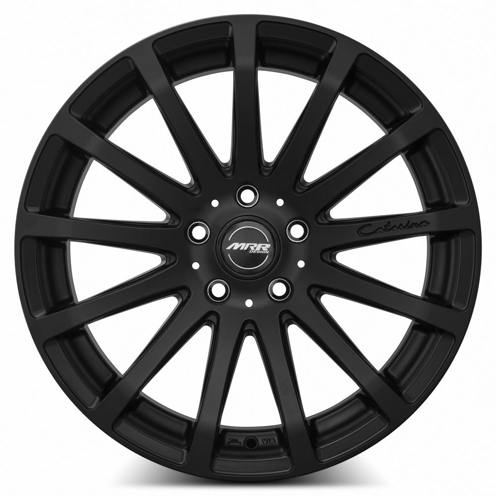 MRR HR9 18x8.5 35 5x112mm 66.6mm Matte Black