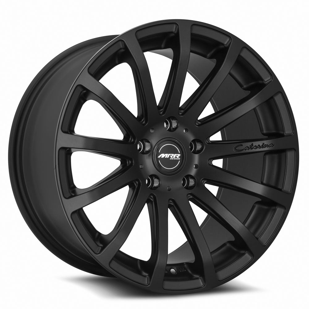 MRR HR9 18x9.5 40 5x114.3mm 73.1mm Matte Black