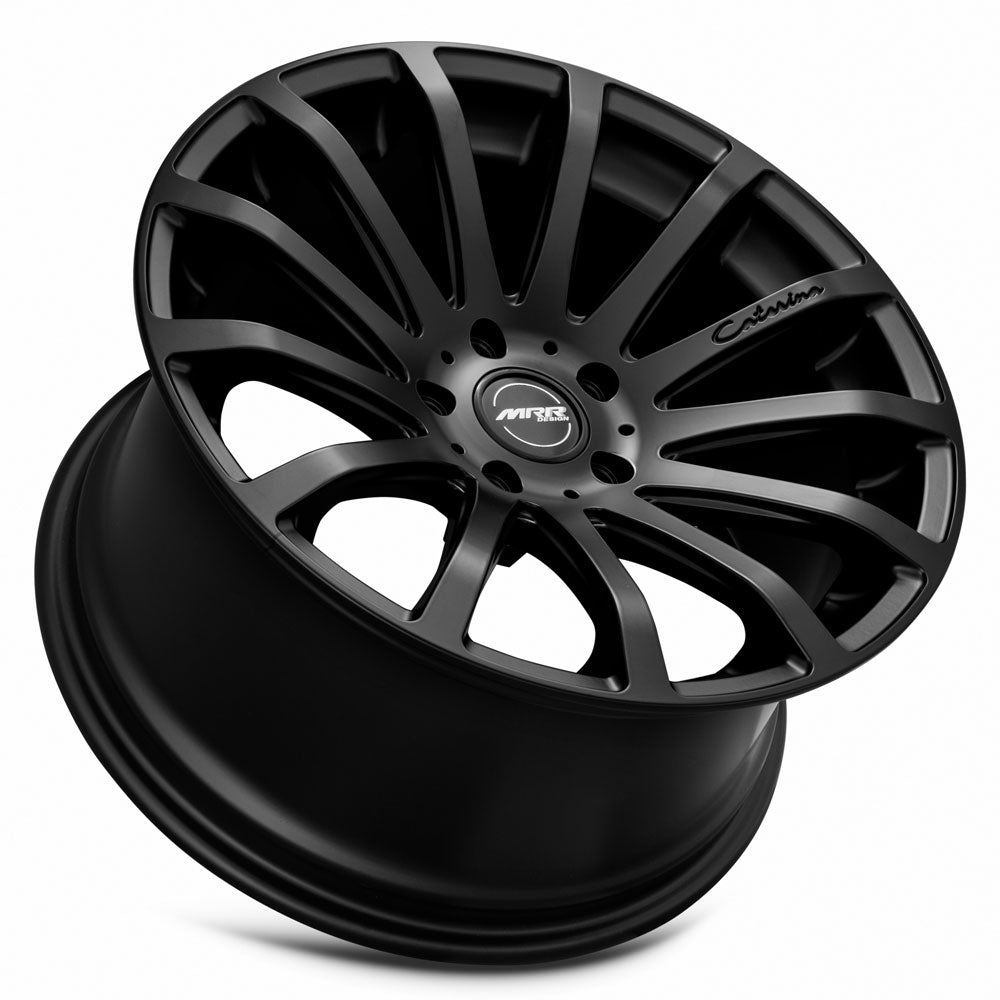 MRR HR9 18x9.5 35 5x112mm 66.6mm Matte Black