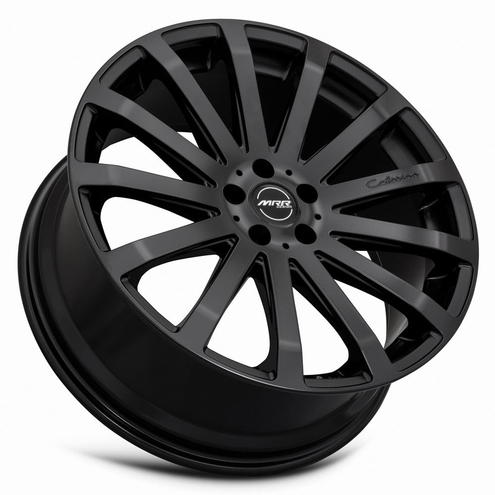 MRR HR9 20x8.5 35 5x120mm 72.6mm Matte Black
