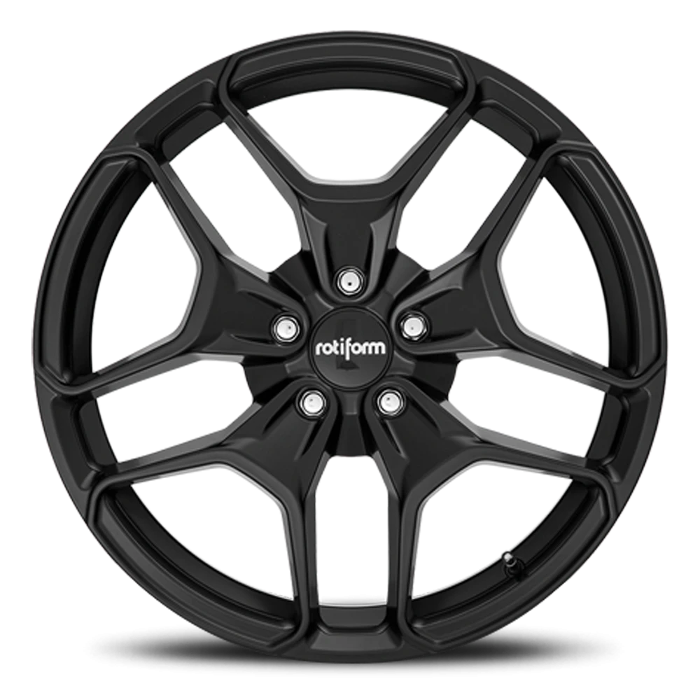 Rotiform HUR 19x8.5" 5x112mm 66.56mm CB +45mm Matte Black