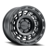 Raceline Halo 18x9" 6x139.7mm 106.1mm CB +18mm Satin Black