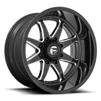 Fuel Hammer 20x10" 8x170mm 125.1mm CB -18mm Gloss Black Milled