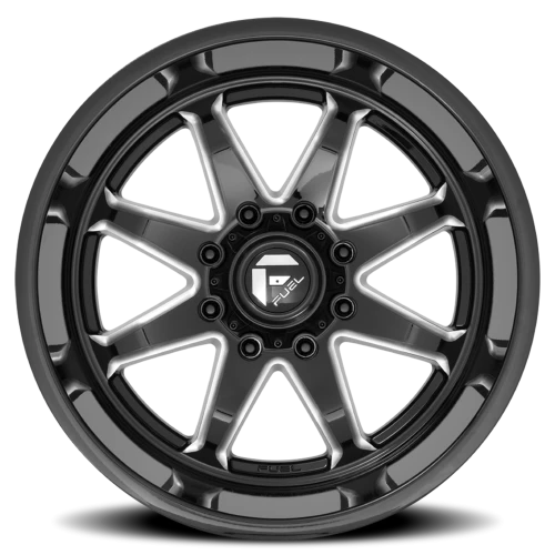 Fuel Hammer 22x12 -44 8x170mm 125.1mm Gloss Black Milled