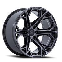 Fuel Hammerhead 20x9" 6x135mm 87.1mm CB +20mm Gloss Black Dark Tinted Clear