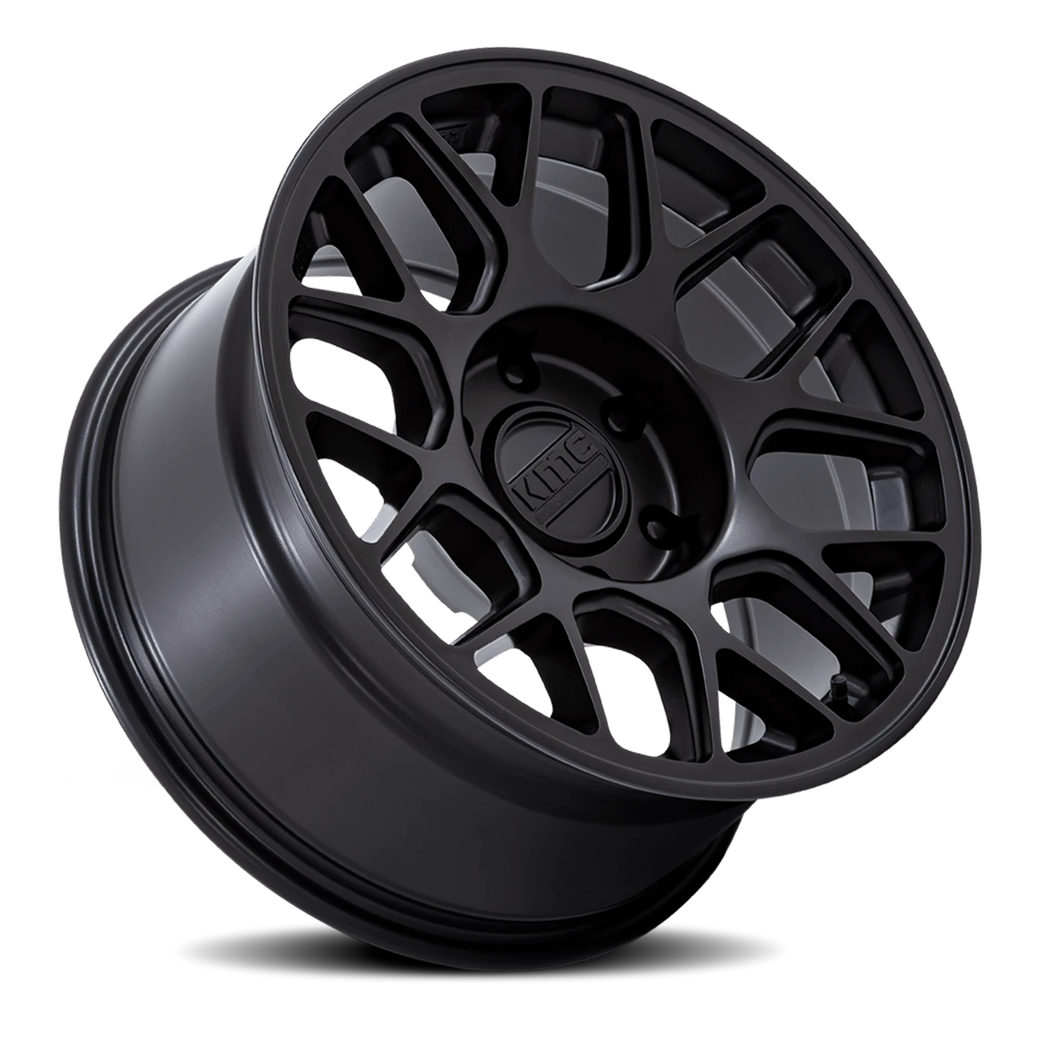 KMC Hatchet KM730MX 17x8.5 +25 6x114.3mm 66.06mm Matte Black