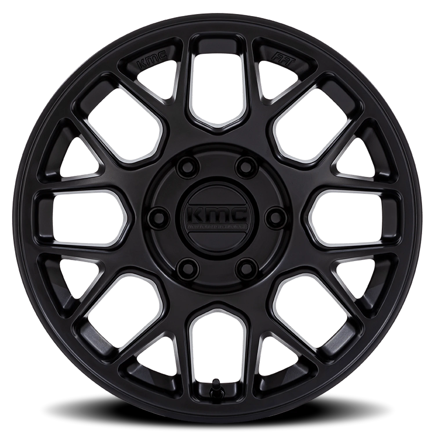 KMC Hatchet KM730MX 17x8.5 -10 6x139.7mm 106.1mm Matte Black