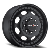 Vision 181 17x6.5 +121 8x200mm 145.5mm Matte Black