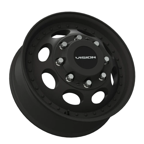 Vision 181 17x6.5 +121 8x210mm 154.2mm Matte Black