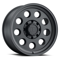 Level 8 Hauler 16x6" 8x165.1mm 122.1mm CB 0mm Matte Black