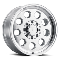 Level 8 Hauler 15x6" 6x139.7mm 108.1mm CB 0mm Polished