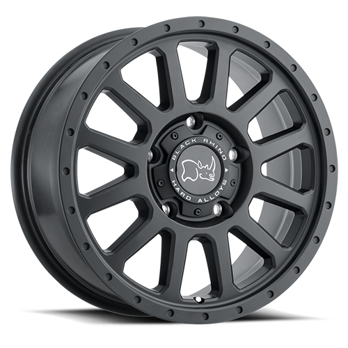 Black Rhino Havasu 18x8" 5x160mm 65.1mm CB +48mm Matte Black