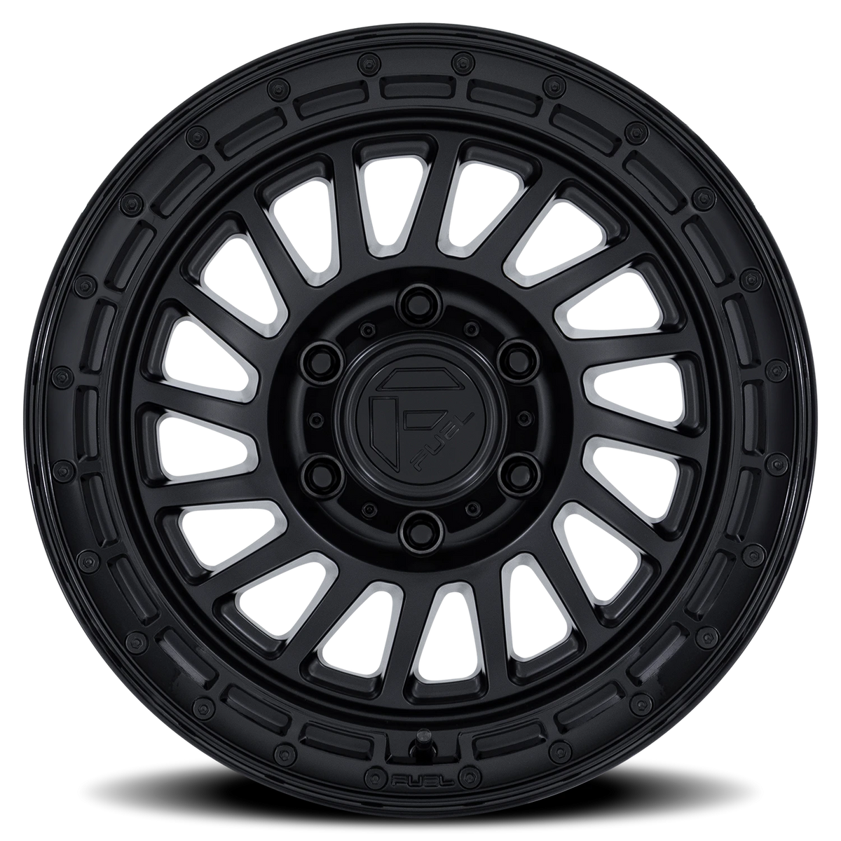 Fuel Havoc 18x9 +1 5x127mm 71.5mm Matte Black Gloss Black Lip