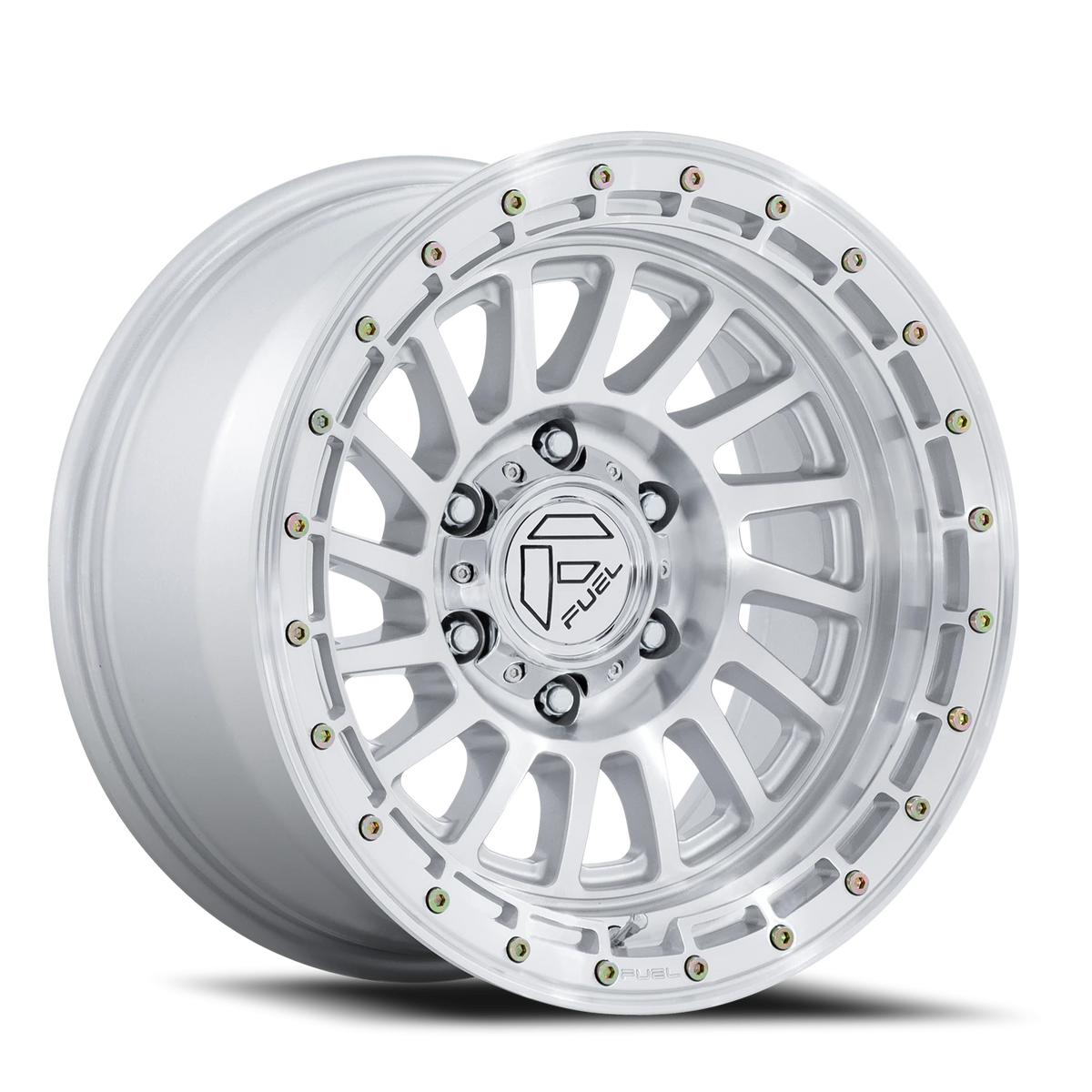 Fuel Havoc 17x9 -12 5x127mm 71.5mm Gloss Silver Machined