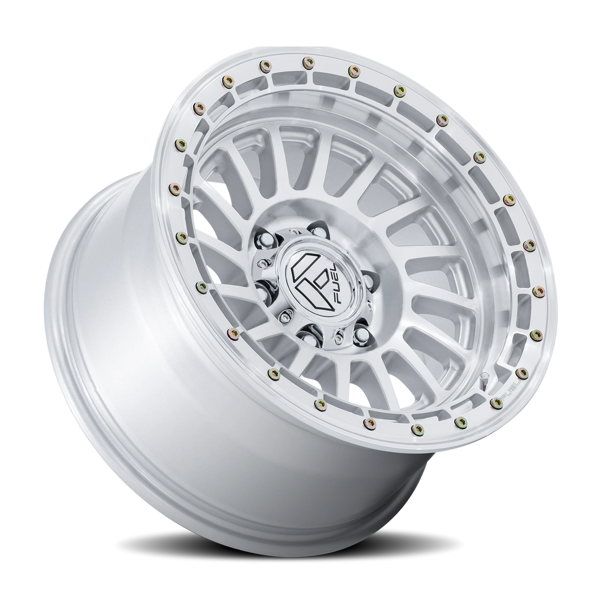 Fuel Havoc 20x9 +1 5x127mm 71.5mm Gloss Silver Machined