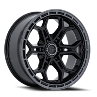 Fuel Heathen 20x9 +20 6x139.7mm 106.1mm Gloss Black Gloss Gunmetal Lip