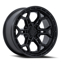Fuel Heathen 20x9 +1 6x139.7mm 106.1mm Matte Black