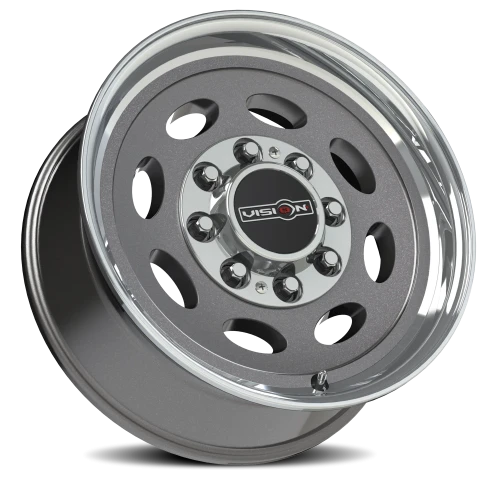 Vision 81NR 20x7.5 +0 8x170mm 125.2mm Gunmetal Machined Lip