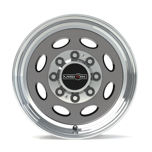 Vision 81NR 20x7.5 +0 8x170mm 125.2mm Gunmetal Machined Lip