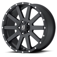 XD Series Heist 20x10" 5x127mm 78.3mm CB -24mm Satin Black