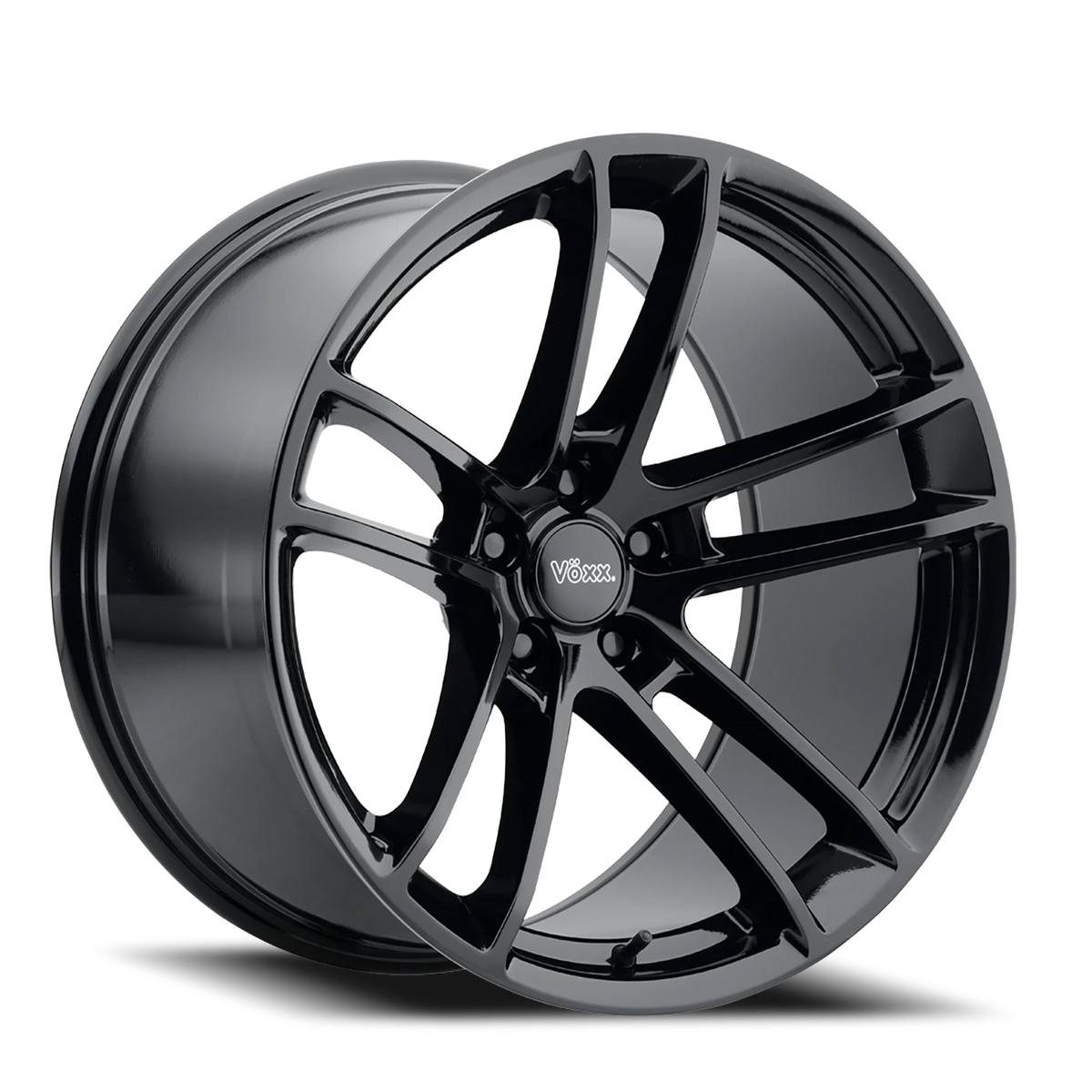 Replica Alloys Hellcat Widebody 2 20x9 +20 5x115mm 71.6mm Gloss Black