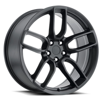 Replica Alloys Hellcat Widebody Red Eye 20x9 +20 5x115mm 71.5mm Matte Black