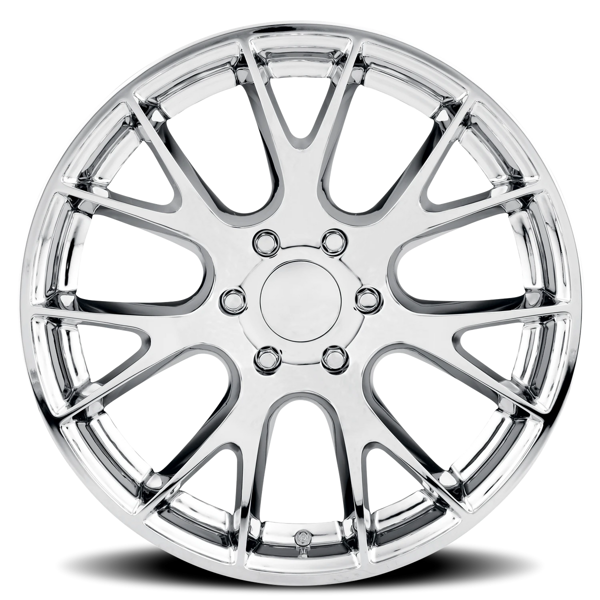 Replica Alloys Hellcat 20x9 +18 5x139.7mm 78.3mm Chrome