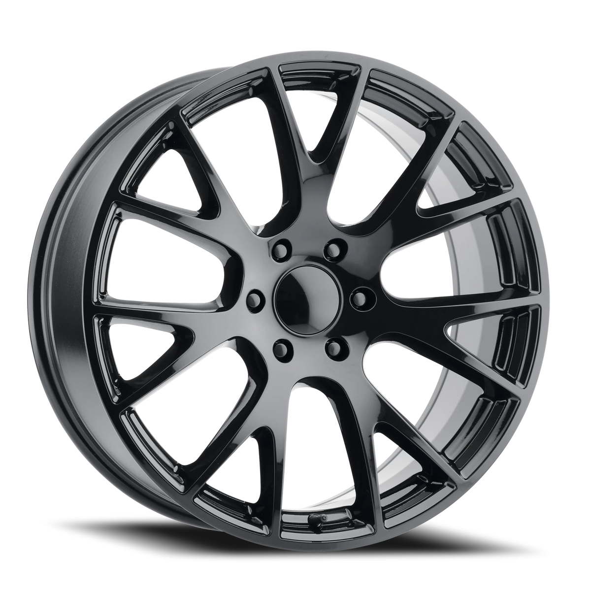 Replica Alloys Hellcat 20x10.5 +25 5x115mm Gloss Black