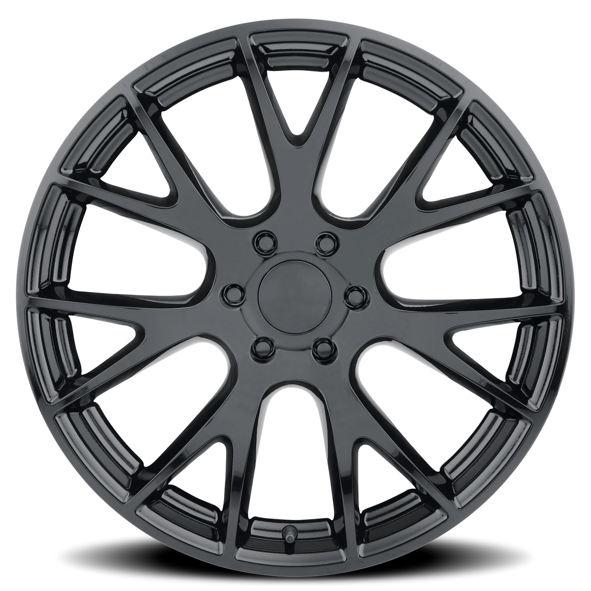Replica Alloys Hellcat 22x9 +20 5x127mm 71.5mm Gloss Black