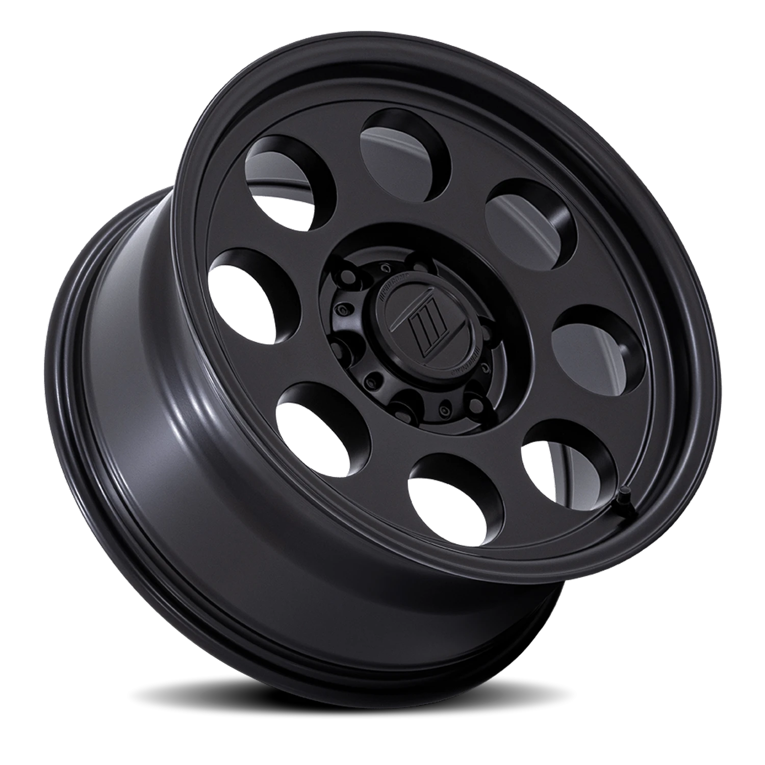 Pro Comp Heritage PA201 17x9" 5x127mm 71.5mm CB -12mm Matte Black