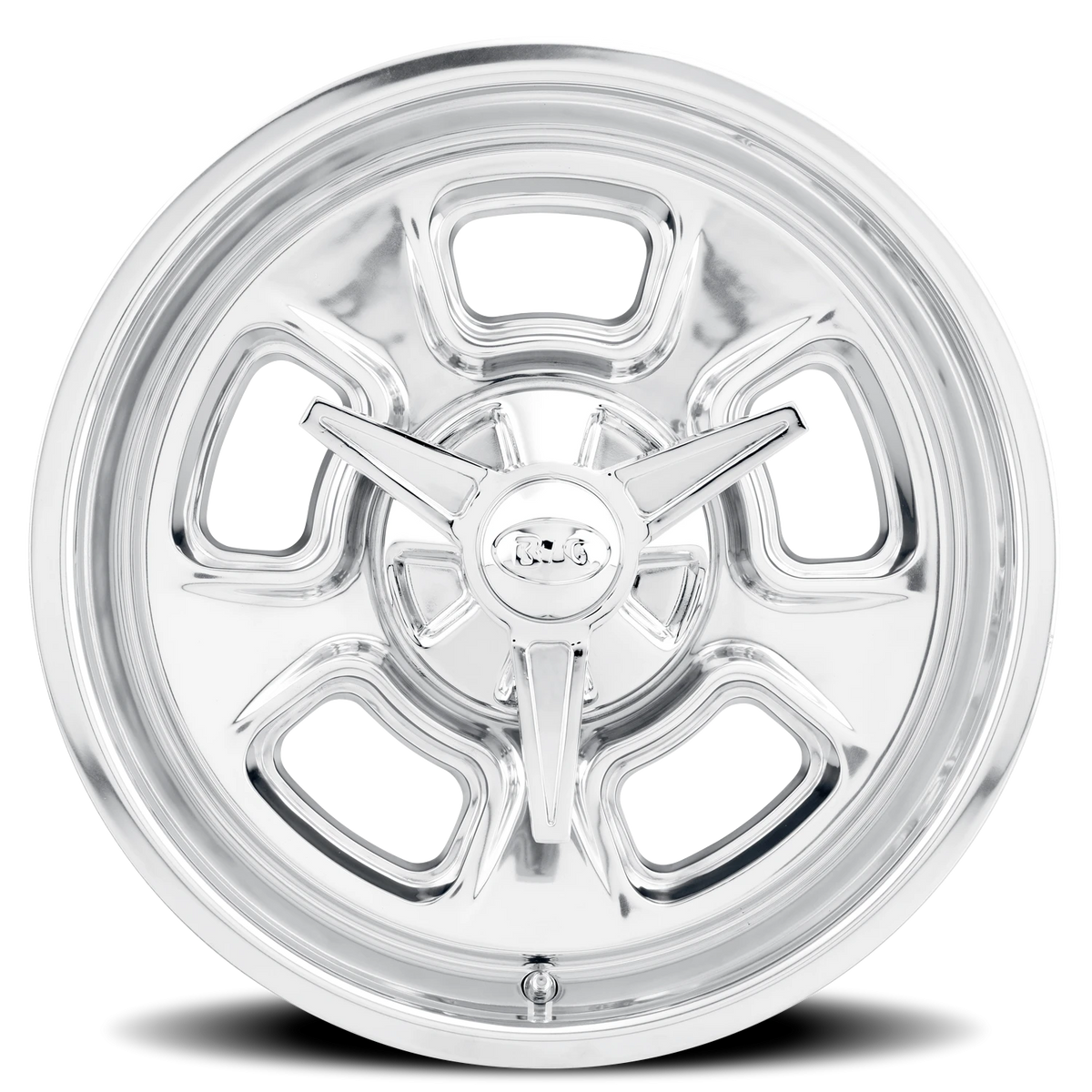BG Rod Works High Boy 15x8 +0 5x114.5mm 78.1mm Polished Full Polished