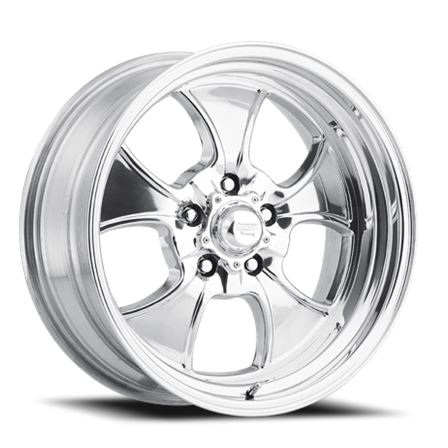 American Racing Hopster 15x6" 5x114.3mm 83.06mm CB -13mm Polished