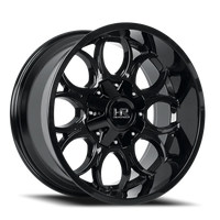 Hardrock Offroad Horseshoe H713 20x10" 5x127mm 127mm CB -19mm Gloss Black